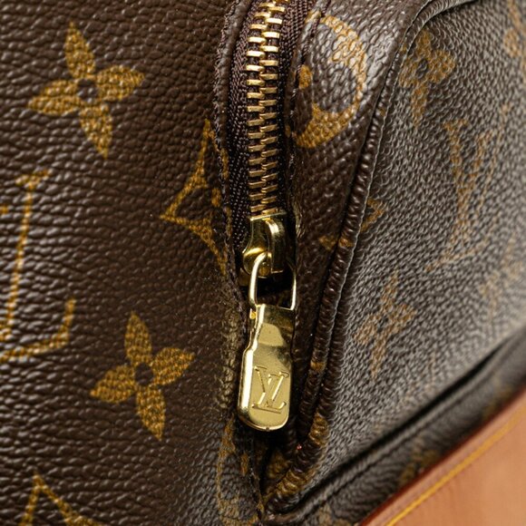 LOUIS VUITTON Brown Monogram Leather Backpack main image 4